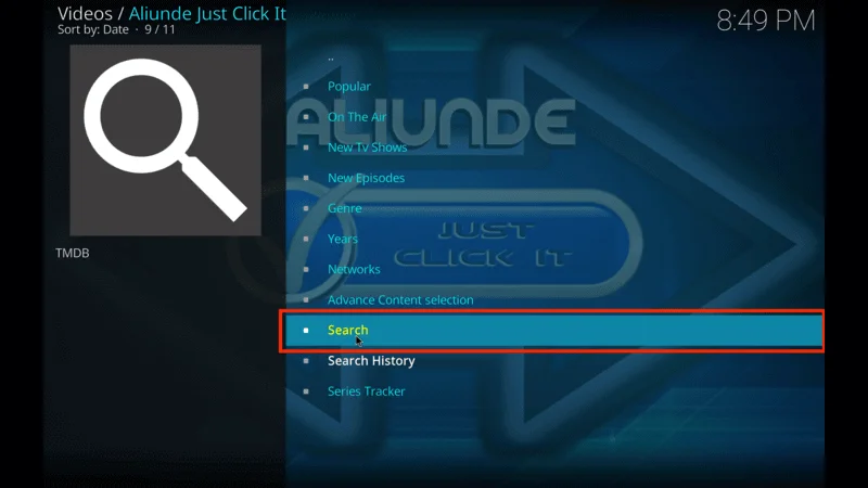 Install Aliunde Repo Kodi